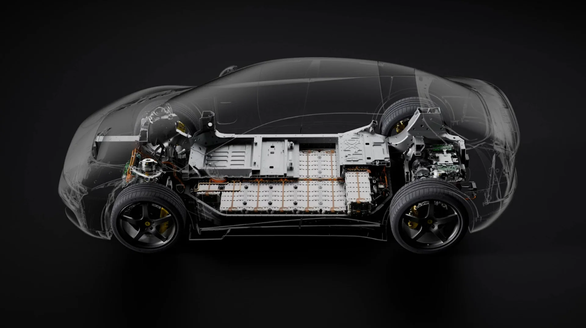 ferrari luce carro el&eacute;trico bateria