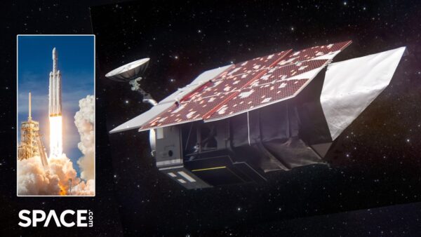 Foguete SpaceX Falcon Heavy lançando o Telescópio Espacial Romano da NASA em 30 de agosto: como assistir ao vivo