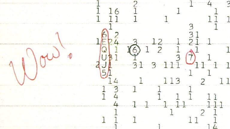 Neste dia no espaço! 15 de agosto de 1977: Misterioso 'Uau!' Sinal impulsiona busca por ET