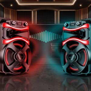 Nova caixa de som brasileira de 800 W parece um minisystem dos anos 2000