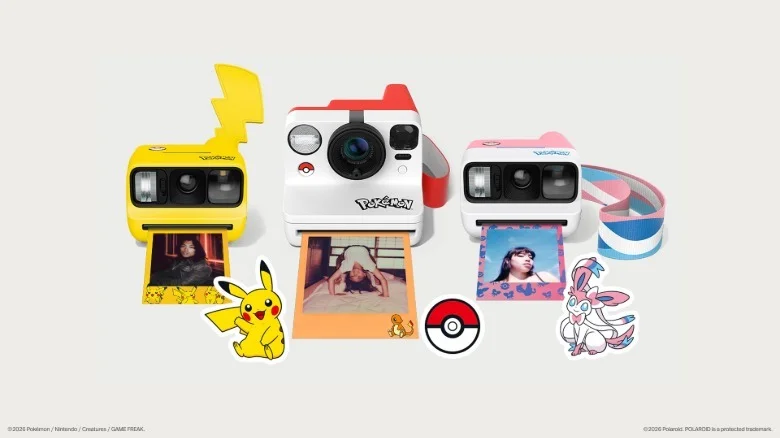 C&acirc;mera polaroid pok&eacute;mon