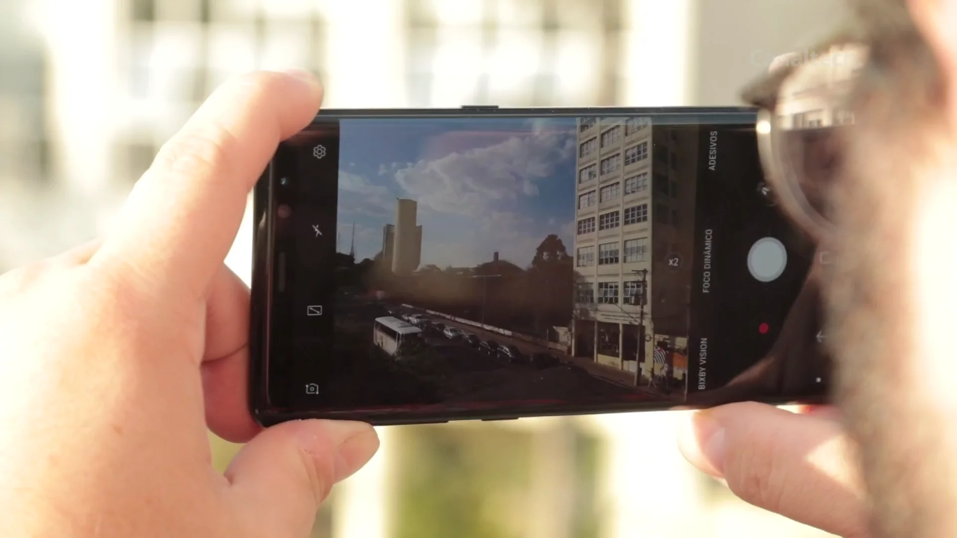Editar informações da imagem Samsung Galaxy Note 8