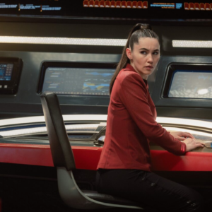 'Star Trek: Strange New Worlds': Ethan Peck, Christina Chong e Paul Wesley na maratona maníaca da 4ª temporada (entrevista)