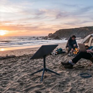 Starlink na praia: a maresia estraga a antena da internet?