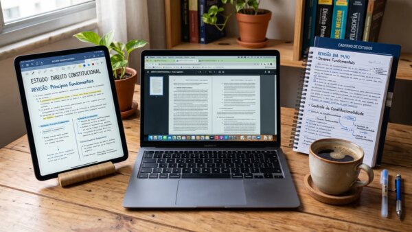 Tablet bom e barato para estudar: 5 opções que não travam em 2026