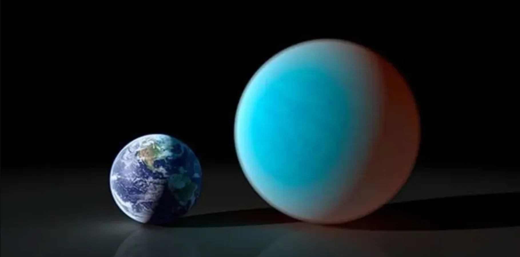 compara&ccedil;&atilde;o entre a Terra e Cancri e