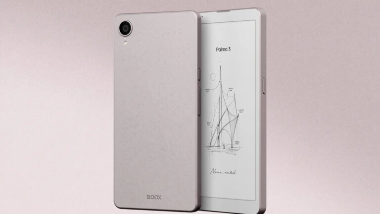 Novo “Kindle com câmera” da Boox parece mais celular que e-reader
