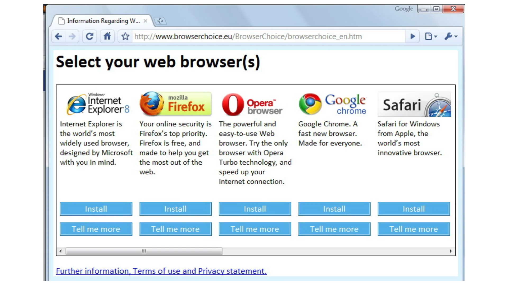 Editar informações da imagem Safari Windows