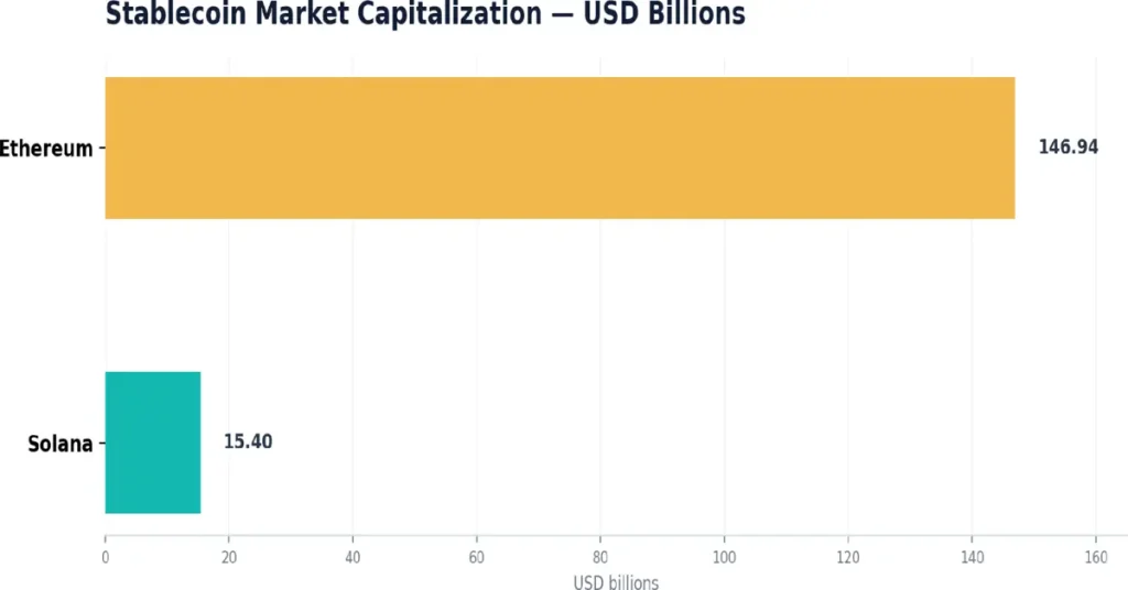 Valor de mercado de stablecoin