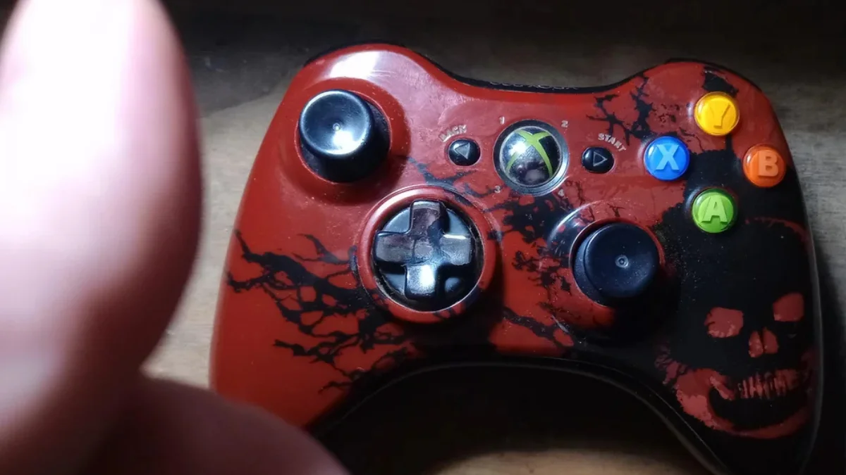 Editar informações da imagem Controle XBOX 360 Gears of War 3