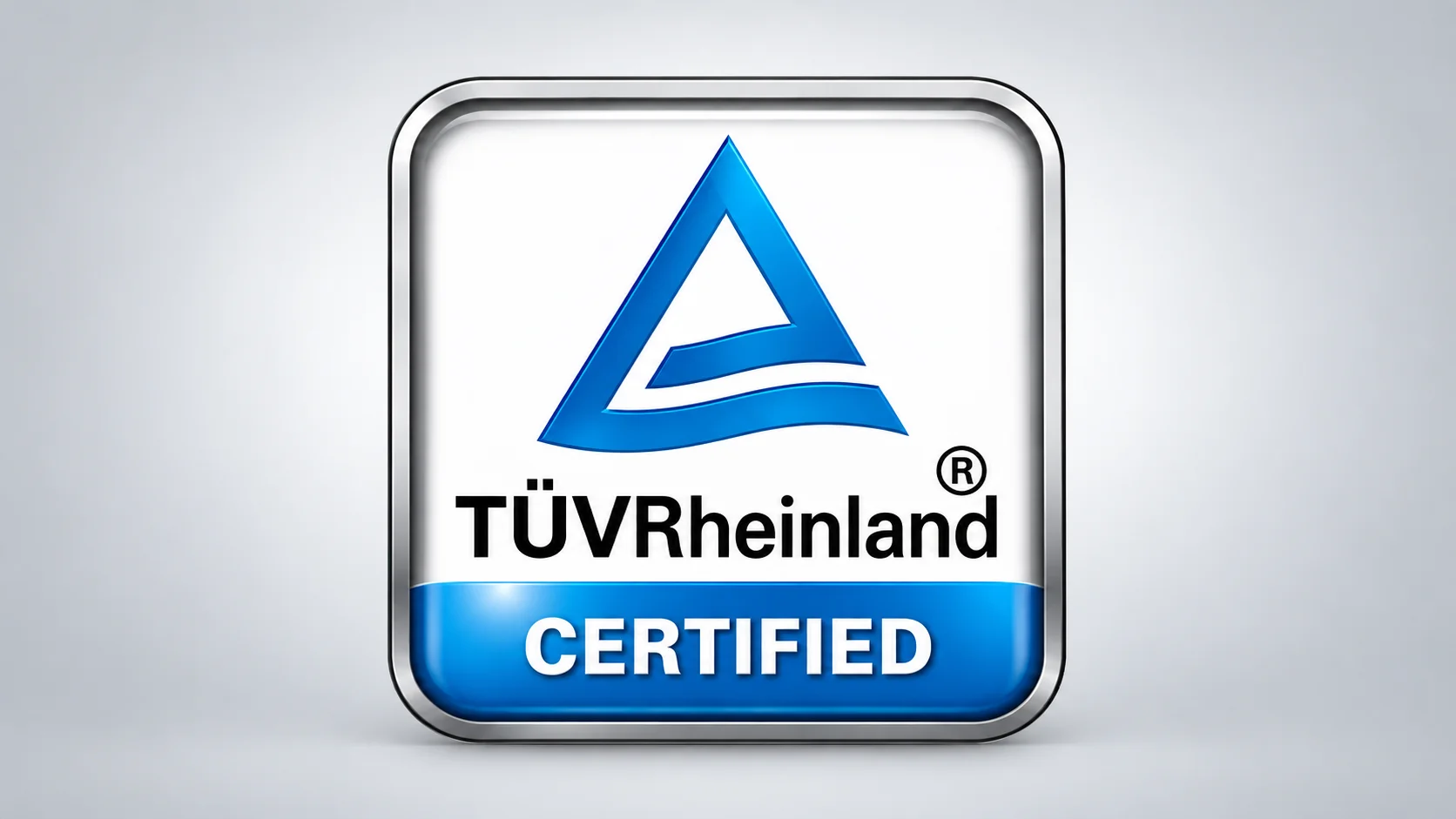 Editar informações da imagem Cerificado TÜV Rheinland