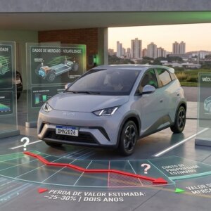 Quanto o BYD Dolphin Mini desvalorizou dois anos após o lançamento?
