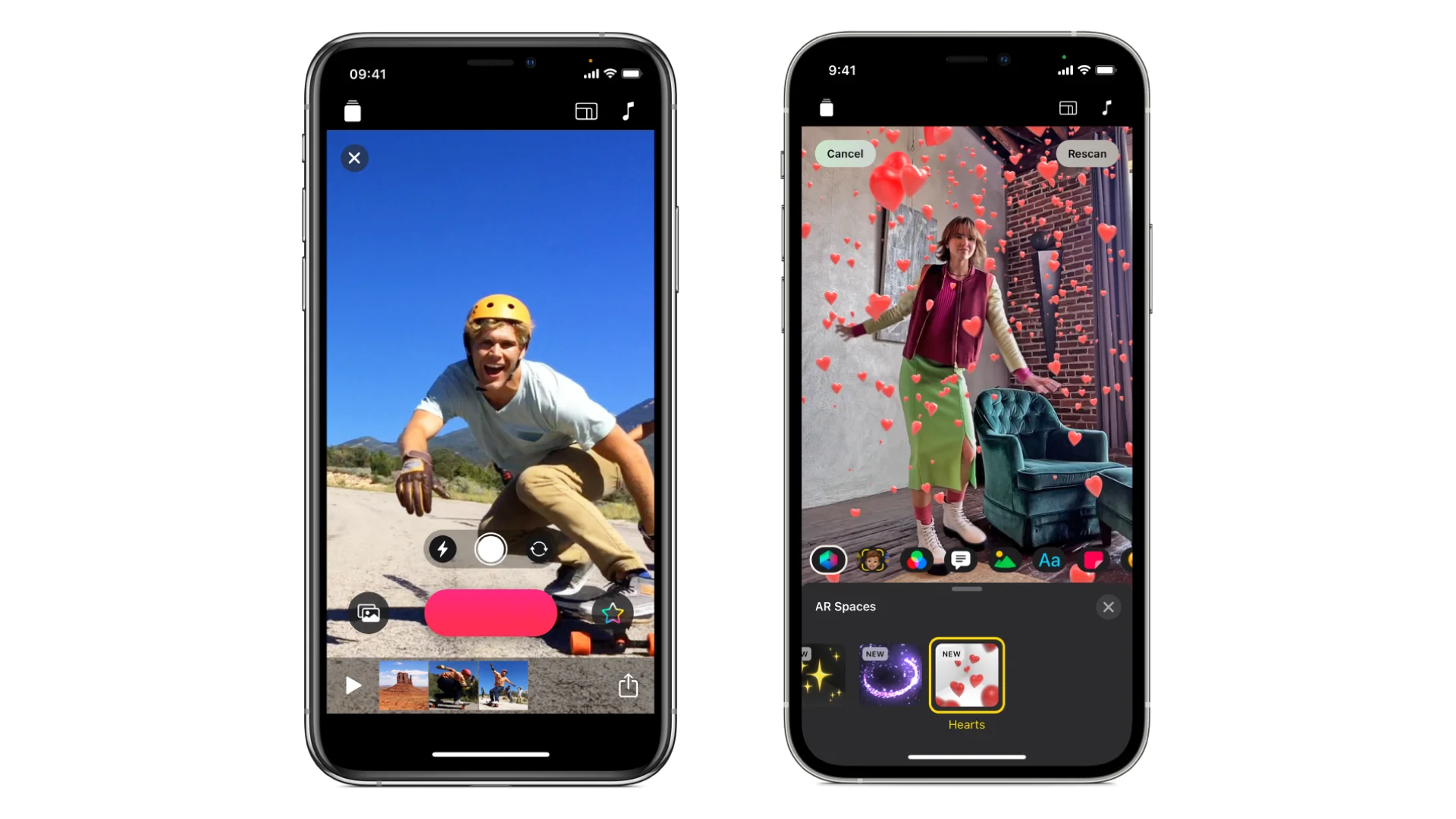 Editar informações da imagem Clips Apple
