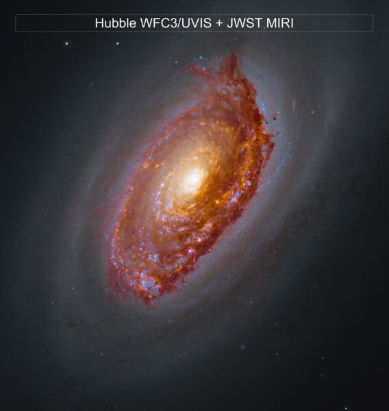 APOD: 2026, 16 de setembro - Visão de Webb do M64