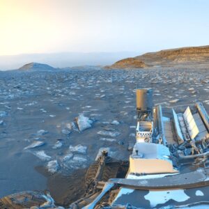 Cartão postal Curiosity comemora o 5.000º dia do Rover em Marte