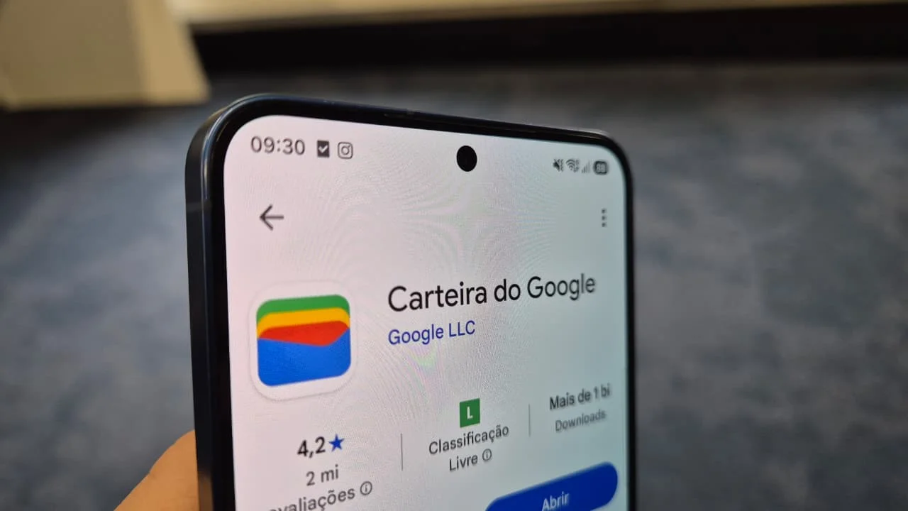 Editar informações da imagem Carteira do Google Wallet
