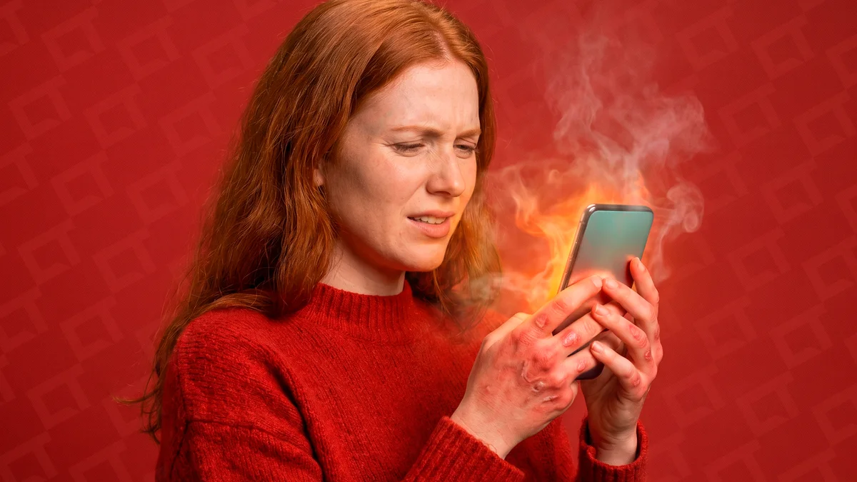 Celular aquecimento
