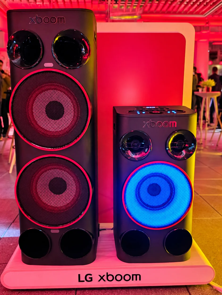 Editar informações da imagem LG xboom Power
