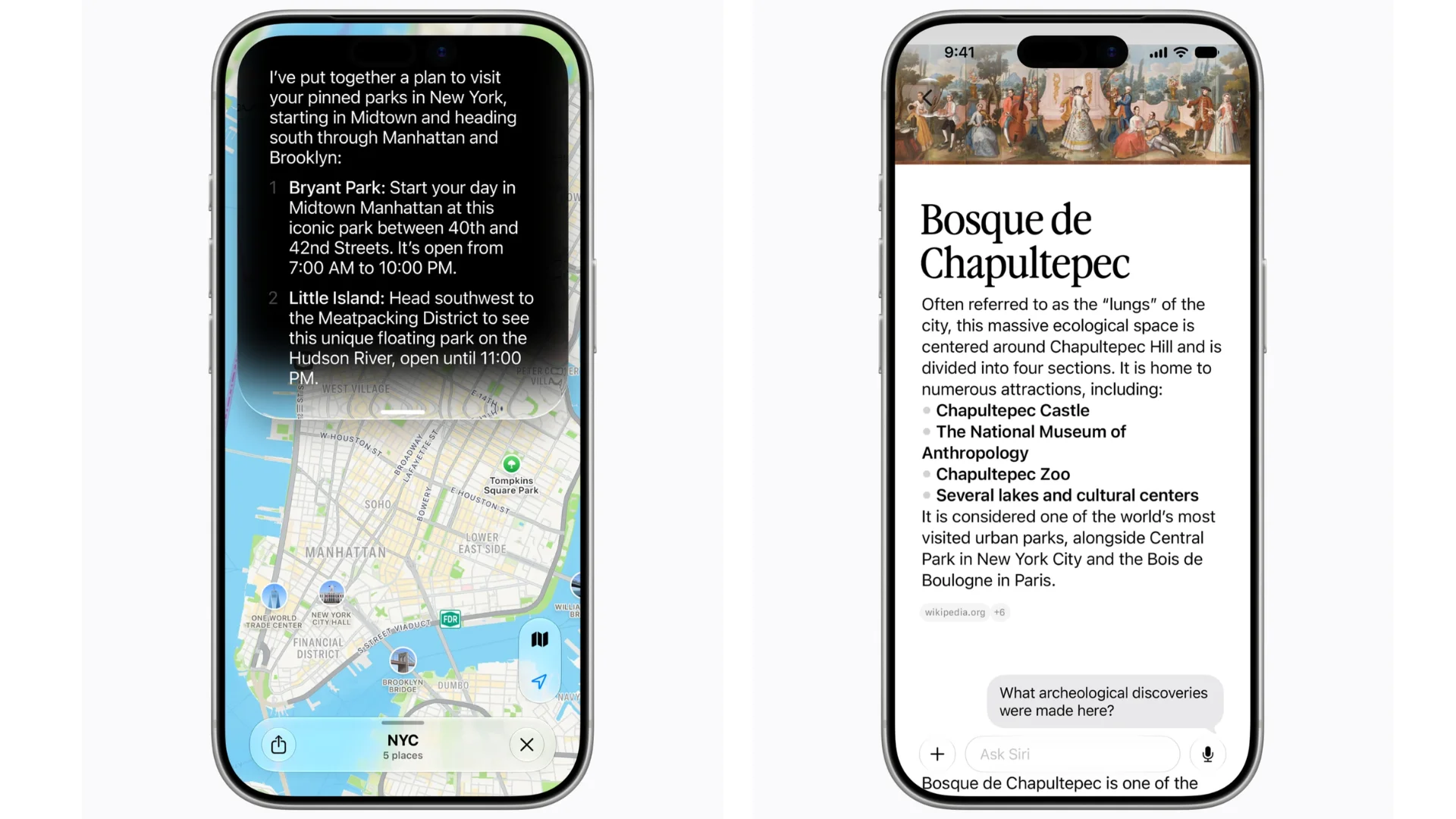 Editar informações da imagem Siri AI iOS 27