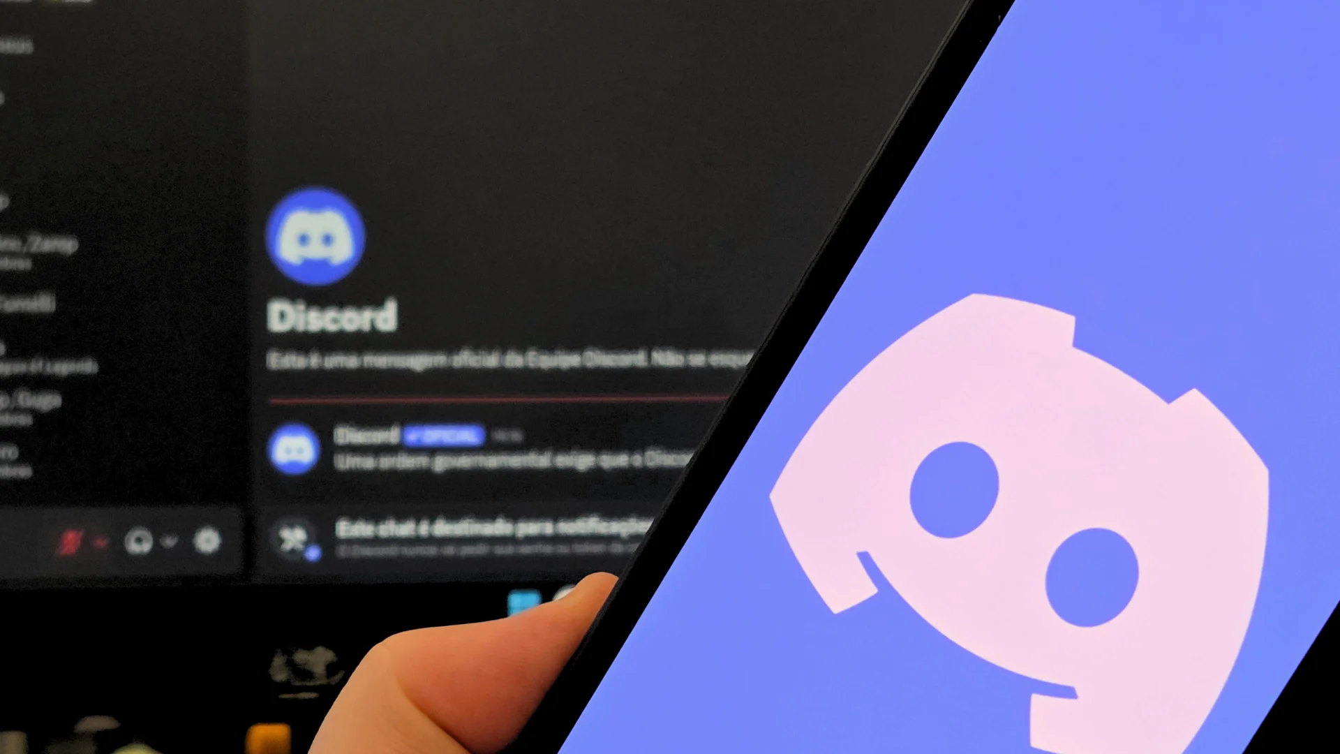Editar informações da imagem discord capa