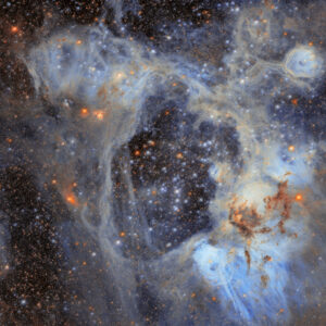 ESA - cena da superbolha do Hubble