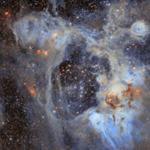 Hubble da NASA espia cena da superbolha