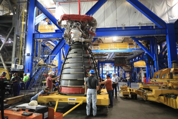 Motores históricos ocupam seu lugar no Artemis III