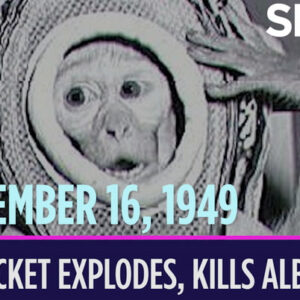 Neste dia no espaço! 16 de setembro de 1949: O lançamento americano de um foguete V-2 explode, matando seu macaco passageiro Albert III