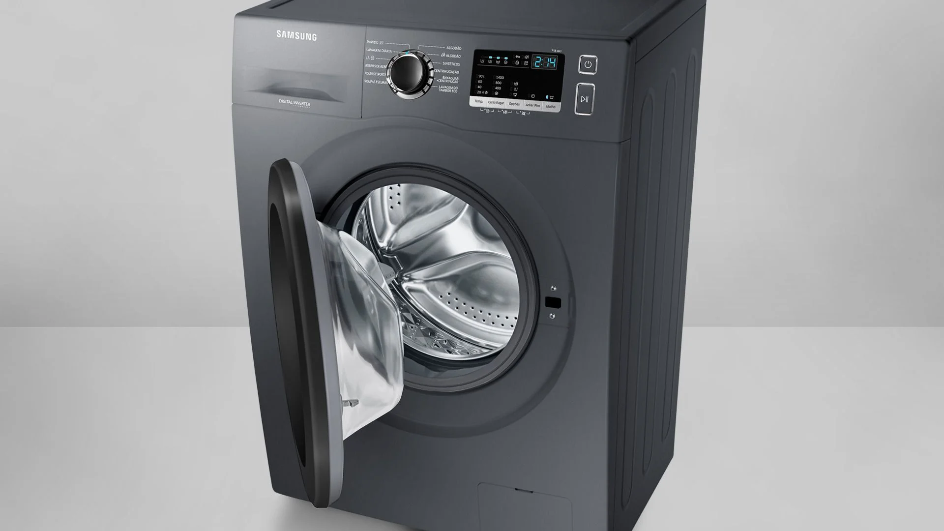 M&aacute;quina de lavar da Samsung