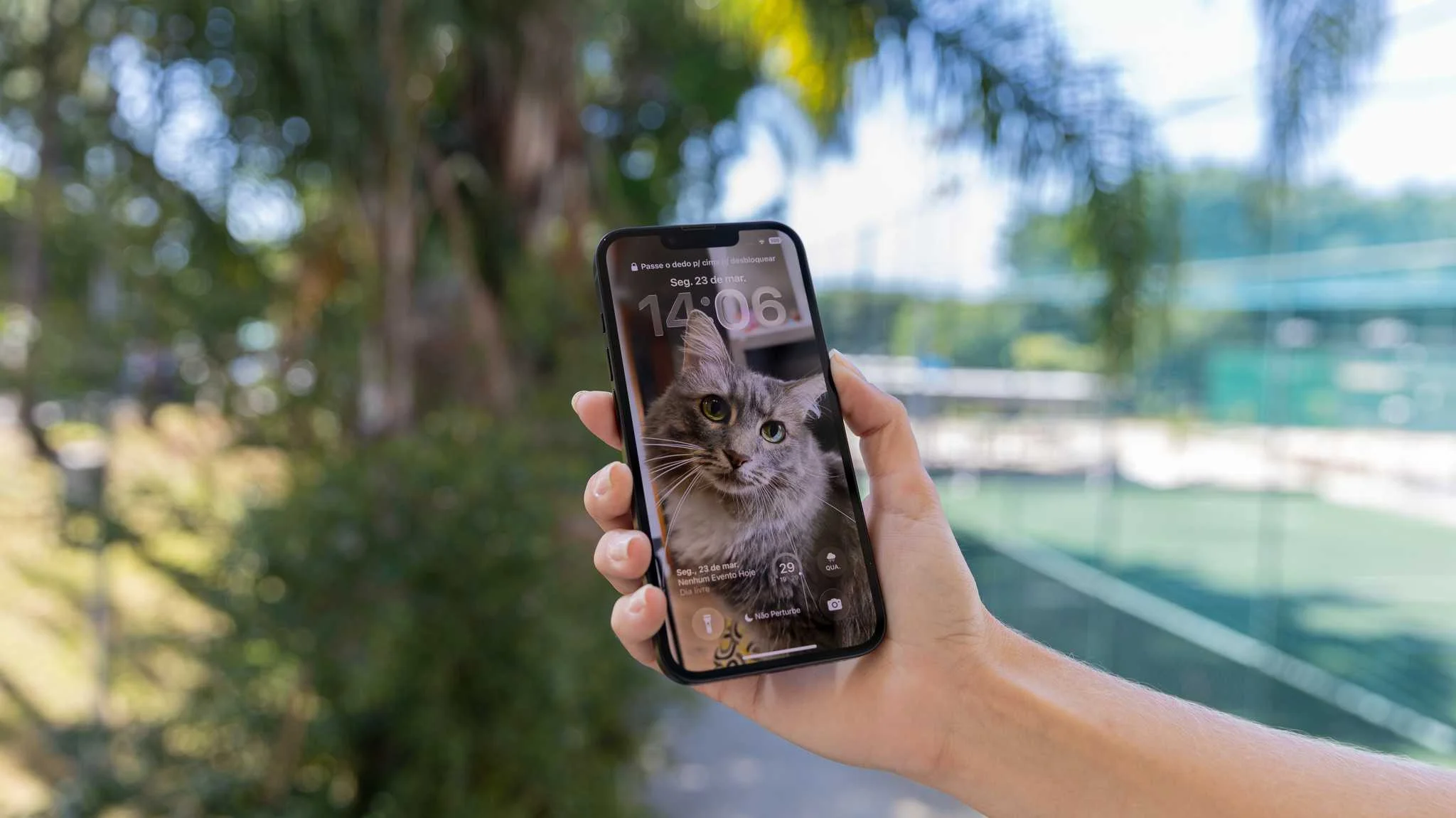 Editar informações da imagem iPhone 17e Tela de Broqueio