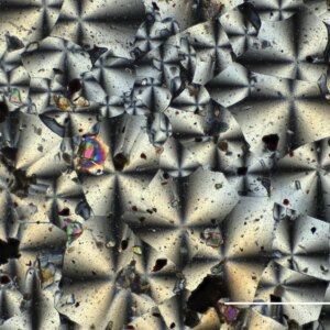 Sob o microscópio: material feito pela NASA para fabricação lunar