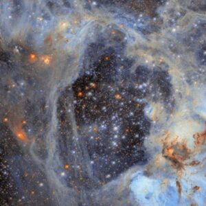 Telescópio Hubble vê foto espetacular da 'superbolha' do dia em 4 de setembro de 2026