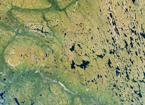 Uma visão antecipada das cores do outono no Canadá