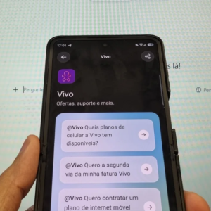 Vivo estreia no ChatGPT com promessa de recarga e 2ª via no futuro