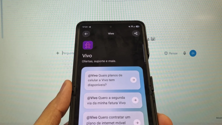 Vivo estreia no ChatGPT com promessa de recarga e 2ª via no futuro
