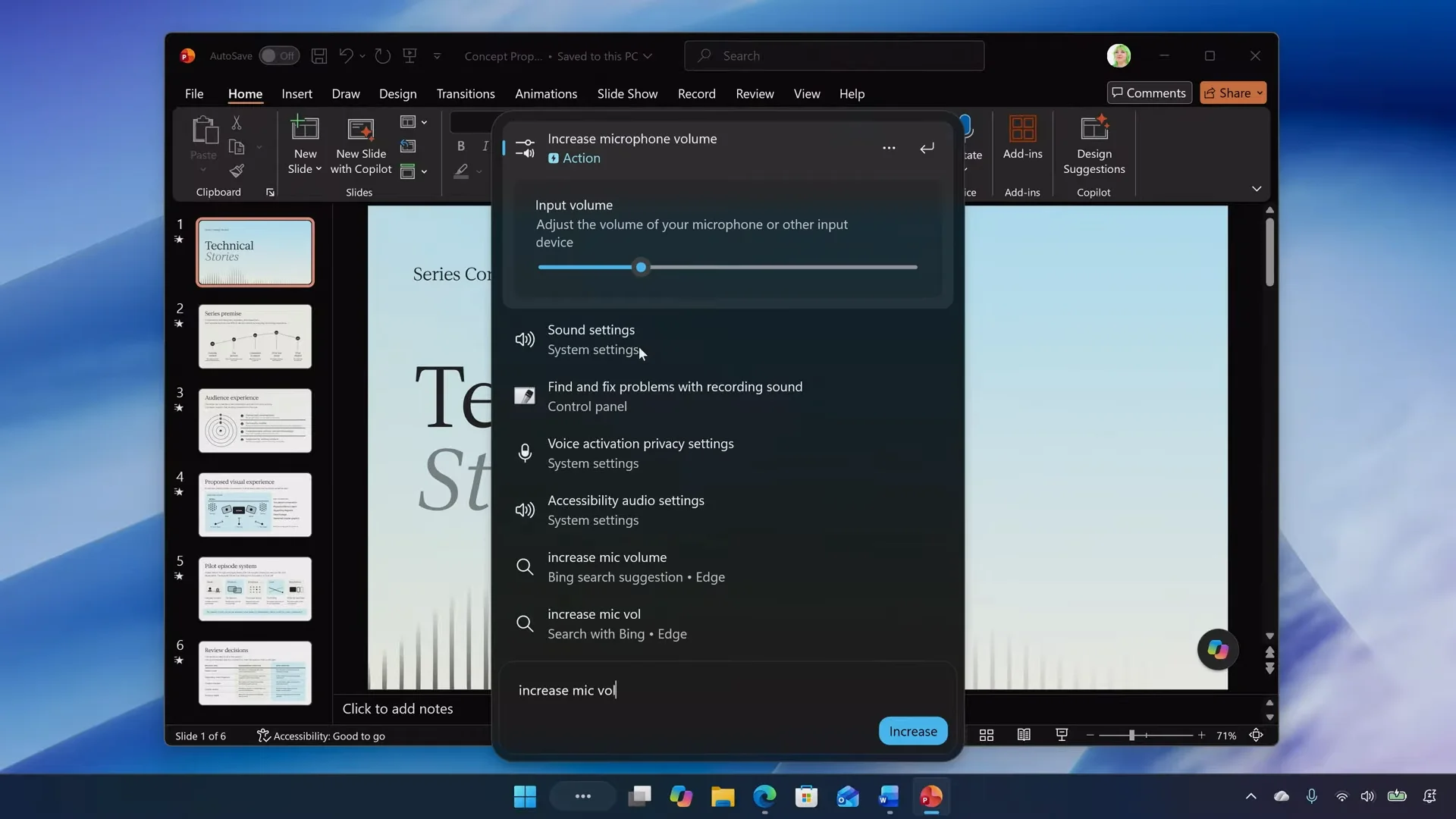Editar informações da imagem Windows 11 busca reformulada