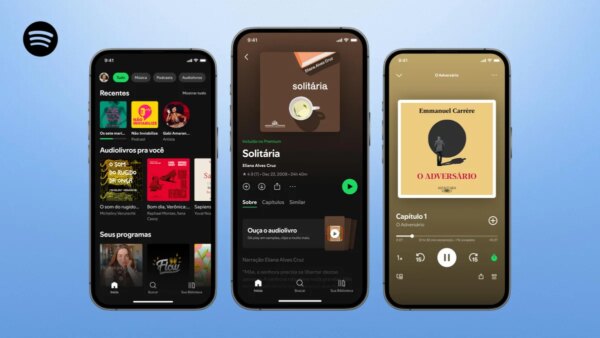 Quando os audiolivros do Spotify chegam ao Brasil?