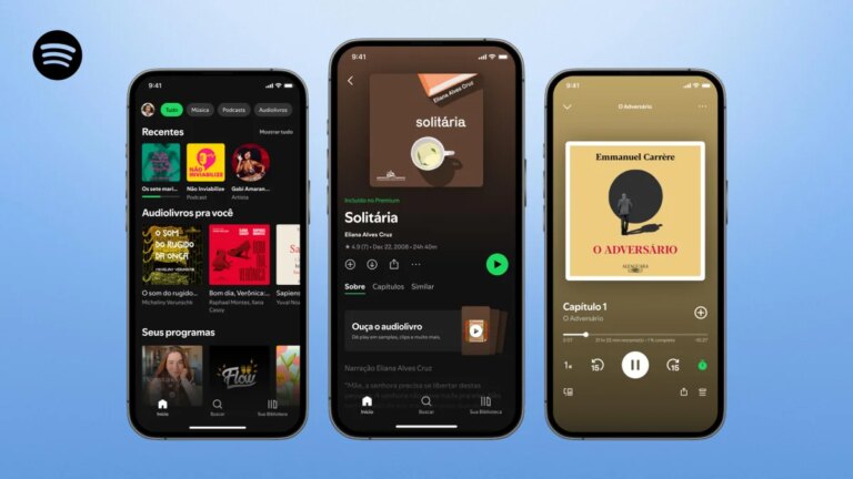 Quando os audiolivros do Spotify chegam ao Brasil?