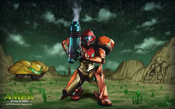 Editar informações da imagem AM2R Metroid