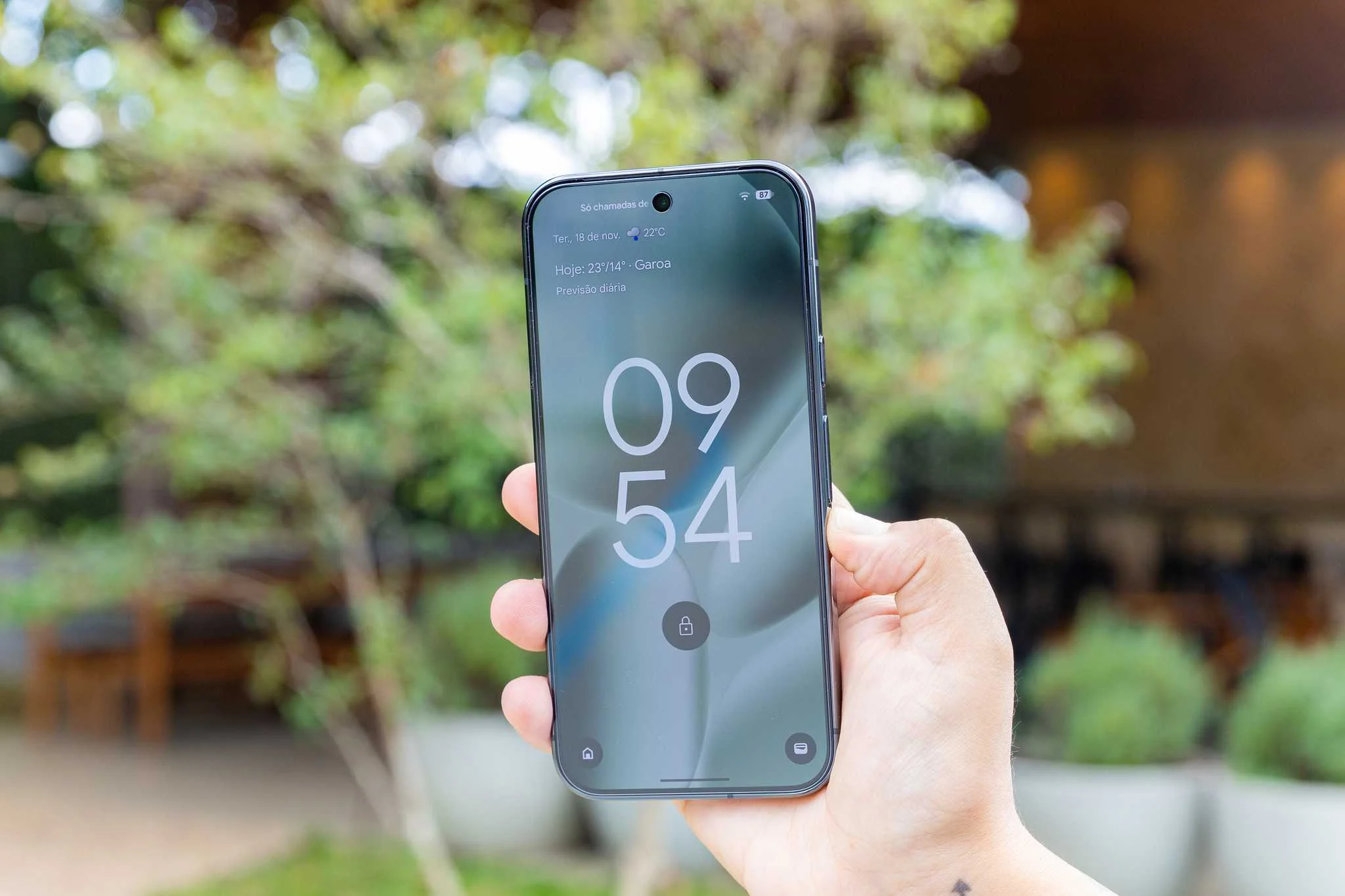 Google Pixel 10 Pro Tela de Bloqueio