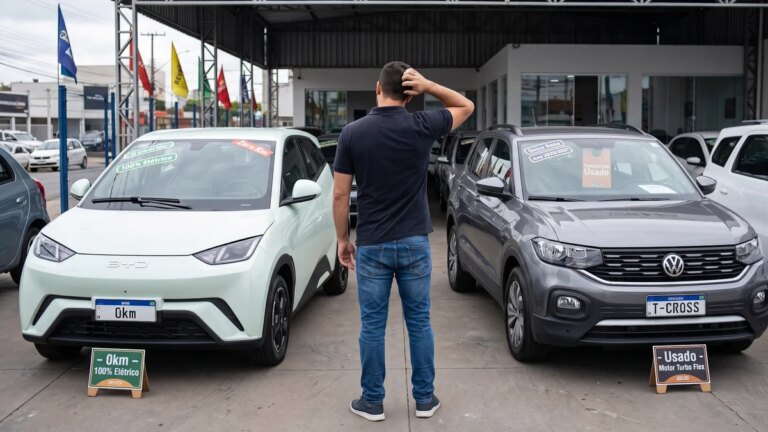 Usado a combustão ou elétrico zero: Qual carro é melhor comprar?