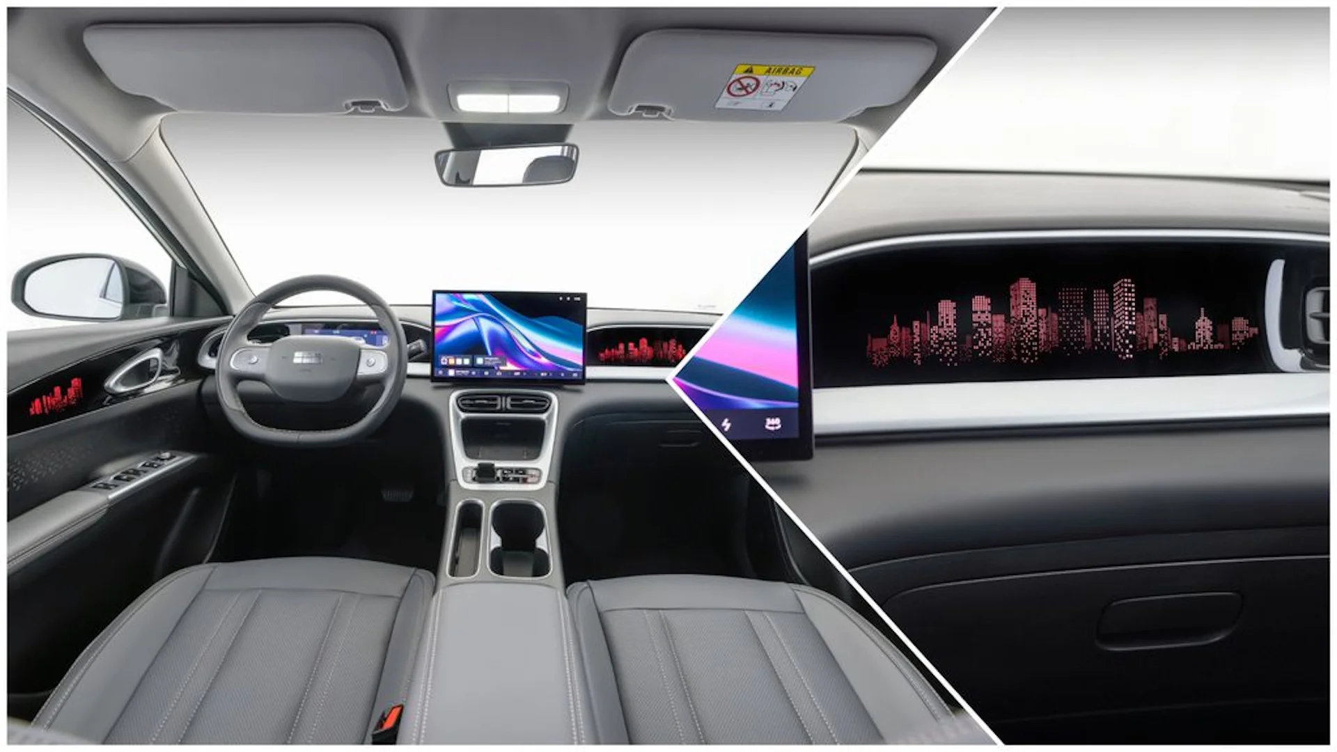 geely ex2 cabine