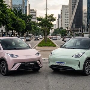 BYD Dolphin Mini x Geely EX2: compare e escolha seu elétrico