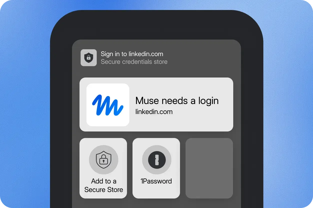 Login 1Password agente IA