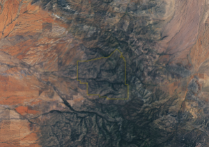 A terra das rochas em pé
