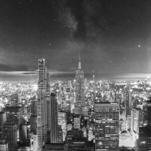 APOD: 2026, 15 de outubro - A Via Láctea sobre Manhattan