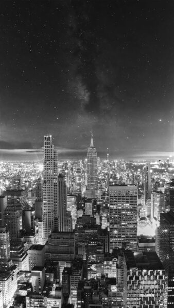 APOD: 2026, 15 de outubro - A Via Láctea sobre Manhattan