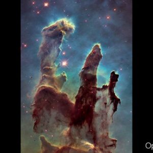 APOD: 2026, 18 de outubro - Sonificado: Pilares da Nebulosa da Águia