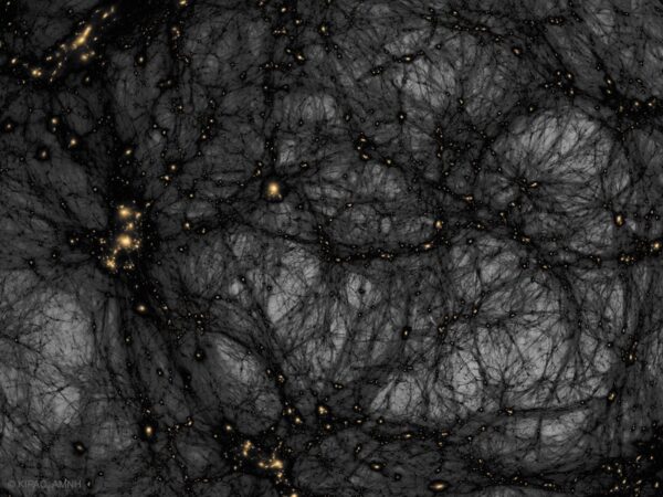 APOD: 2026, 25 de outubro - Matéria escura em um universo simulado