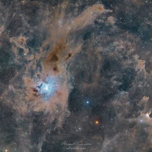 APOD: 30 de outubro de 2026 – Assombrando o Cepheus Flare